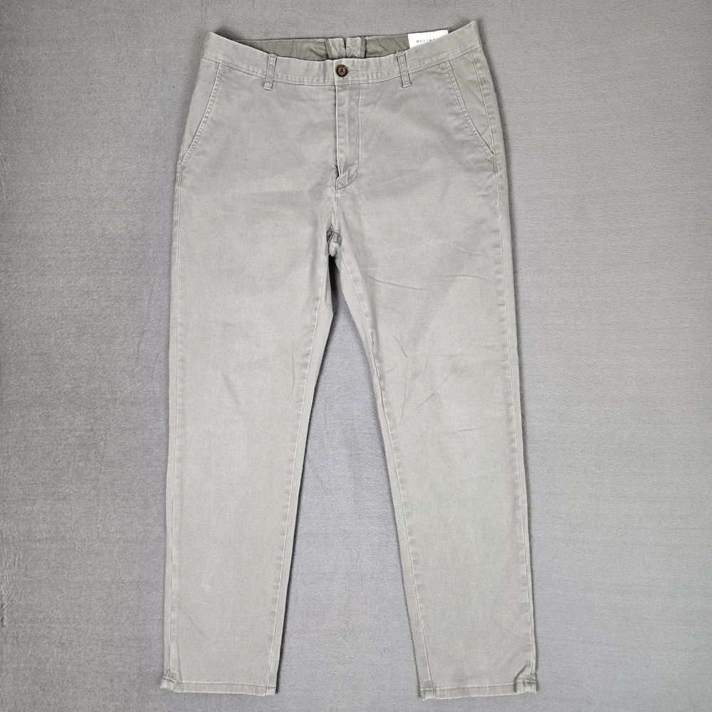 Mott And Bow Pants Mens 33x30 Everyday Comfort Slim Chino Stretch Normcore